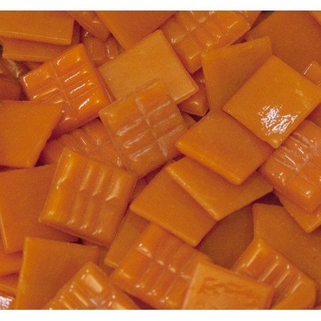 Verre Mosaique - glass mosaic -Glasmosaik-glasmozaïek-Glasmozaiek 20mm Mandarijn - mosaicshop