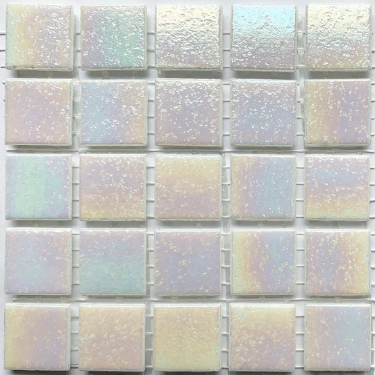 Pâtes De Verre Irisées 20mm Aile d'Ange