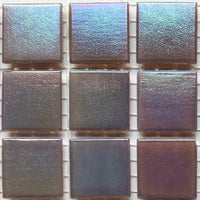 Verre Mosaique - glass mosaic -Glasmosaik-glasmozaïek-Glasmozaiek Iriserend 20mm Lila - mosaicshop