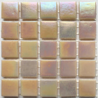 Verre Mosaique - glass mosaic -Glasmosaik-glasmozaïek-Glasmozaiek Iriserend 20mm Roze - mosaicshop