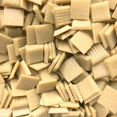 Pastilha de Vidro Murano 20mm Creme