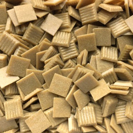 Pastilha de Vidro Murano 20mm Ocre Castanha