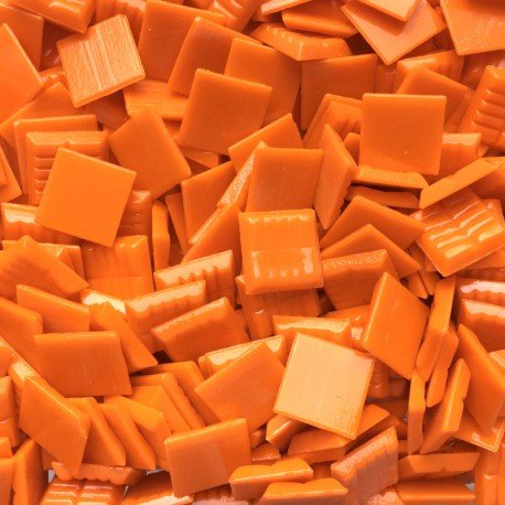 Pastilha de Vidro Murano 20mm Laranja