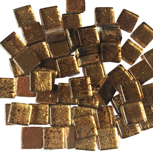 Pastilha de Vidro Espelho 10mm Bronze