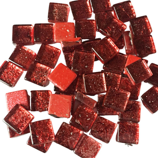 Pastilha de Vidro Espelho 10mm Framboesa