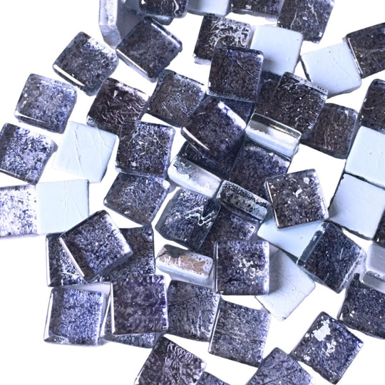 Pastilha de Vidro Espelho 10mm Cobalto