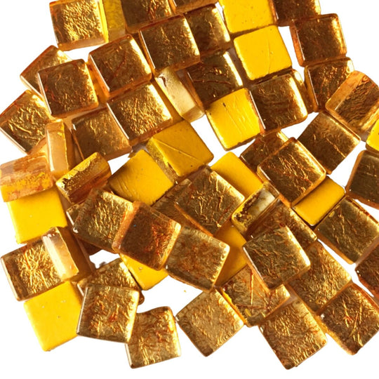 Pastilha de Vidro Espelho 10mm Cobre