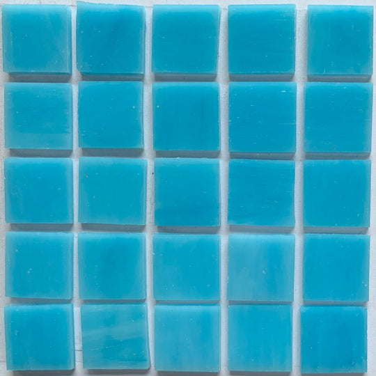 Pastilha de Vidro Tiffany Glacier 20mm Azurite