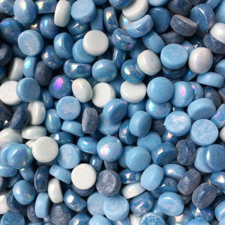 Drops 12mm  Turquoise Mix