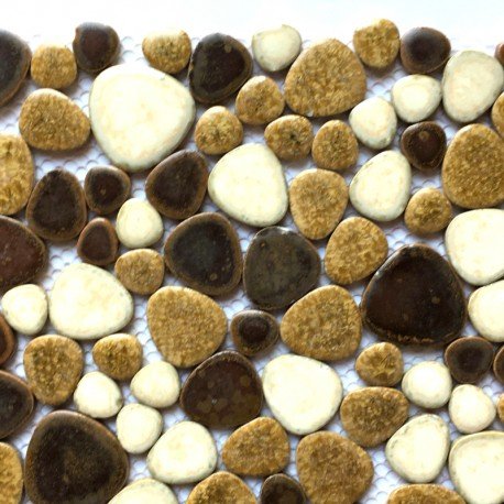 Verre Mosaique - glass mosaic -Glasmosaik-glasmozaïek-Kiezels Rotstuin - mosaicshop