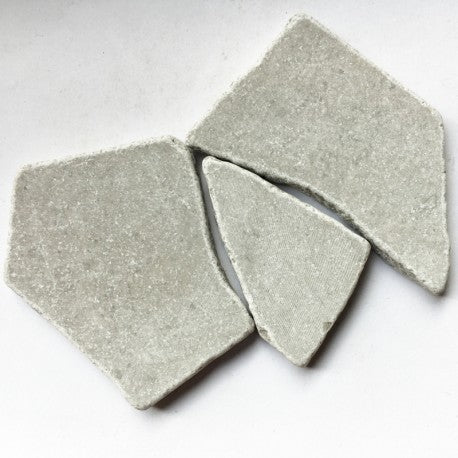 Verre Mosaique - glass mosaic -Glasmosaik-glasmozaïek-Marmer Polygoon Azul Gris - mosaicshop