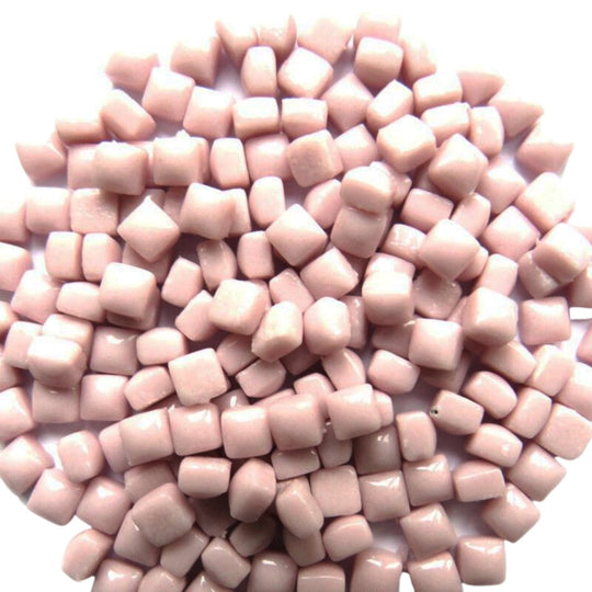 Micro Mosaico de Vidro 4,8mm Rosa Claro