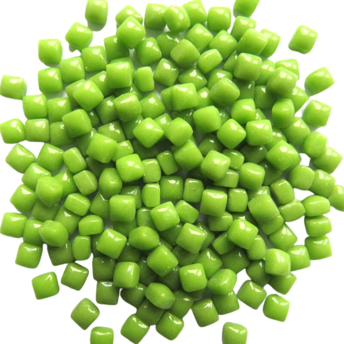 Verre Mosaique - glass mosaic -Glasmosaik-glasmozaïek-Micro Glasmozaiek 4,8mm Nieuwgroen - mosaicshop