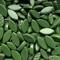 Verre Mosaique - glass mosaic -Glasmosaik-glasmozaïek-Ottoman Bloemblaadjes Dennegroen - mosaicshop