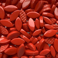 Verre Mosaique - glass mosaic -Glasmosaik-glasmozaïek-Ottoman Bloemblaadjes Helder Rood - mosaicshop