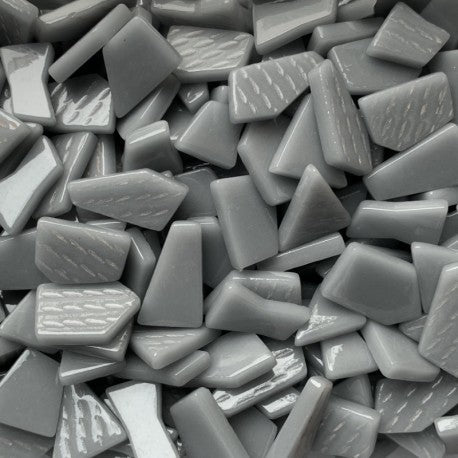 Verre Mosaique - glass mosaic -Glasmosaik-glasmozaïek-Ottoman Puzzels Grijze Mist - mosaicshop