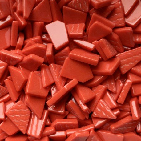 Ottoman Puzzles Rojo Brillante 