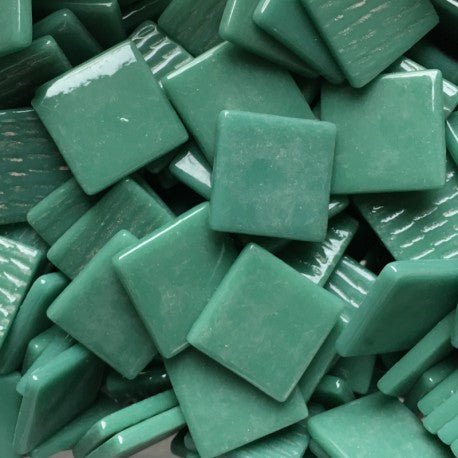 Pâtes De Verre 25mm Cyan