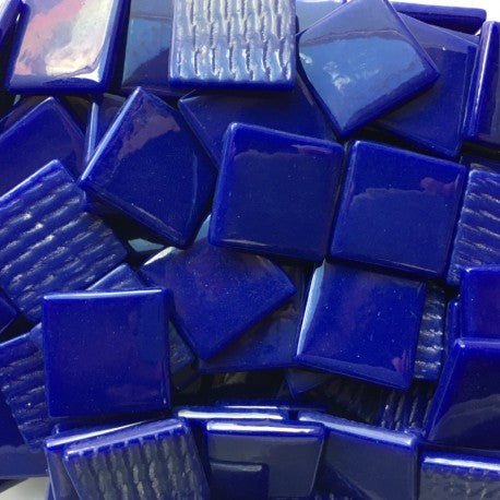 Pâtes De Verre 25mm Bleu Royal
