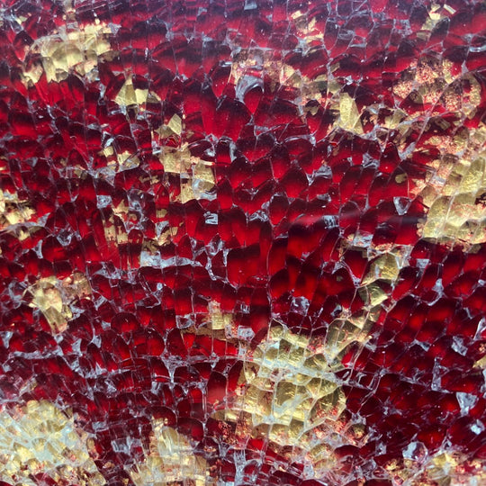 Crackle  Rouge Doré
