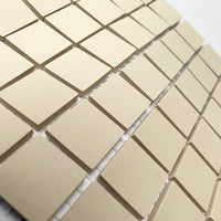 Verre Mosaique - glass mosaic -Glasmosaik-glasmozaïek-Winckelmans 20mm Blanc - mosaicshop