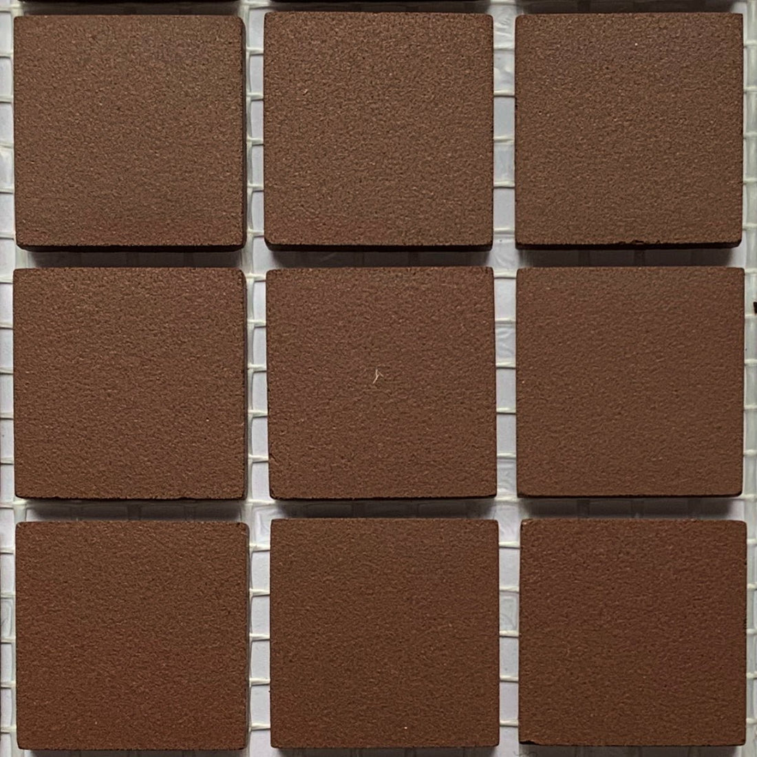 Verre Mosaique - glass mosaic -Glasmosaik-glasmozaïek-Winckelmans 20mm Brun - mosaicshop