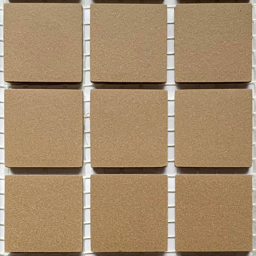 Winckelmans Café – pastilhas de mosaico mates de 20x20 mm sobre rede