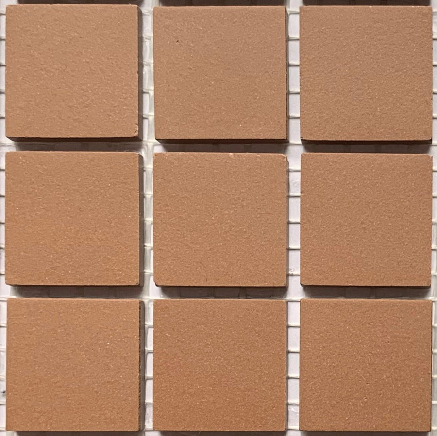 Winckelmans Havane – pastilhas de mosaico mates de 20x20 mm sobre rede