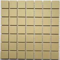 Verre Mosaique - glass mosaic -Glasmosaik-glasmozaïek-Winckelmans 20mm Ivoire - mosaicshop