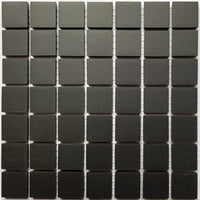 Verre Mosaique - glass mosaic -Glasmosaik-glasmozaïek-Winckelmans 20mm Noir - mosaicshop